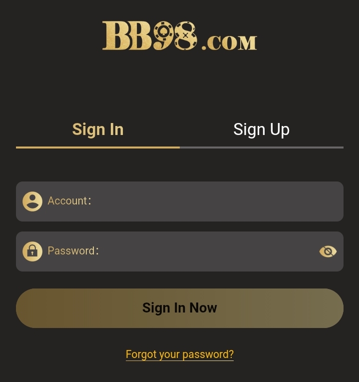 bb98 game Apk interface